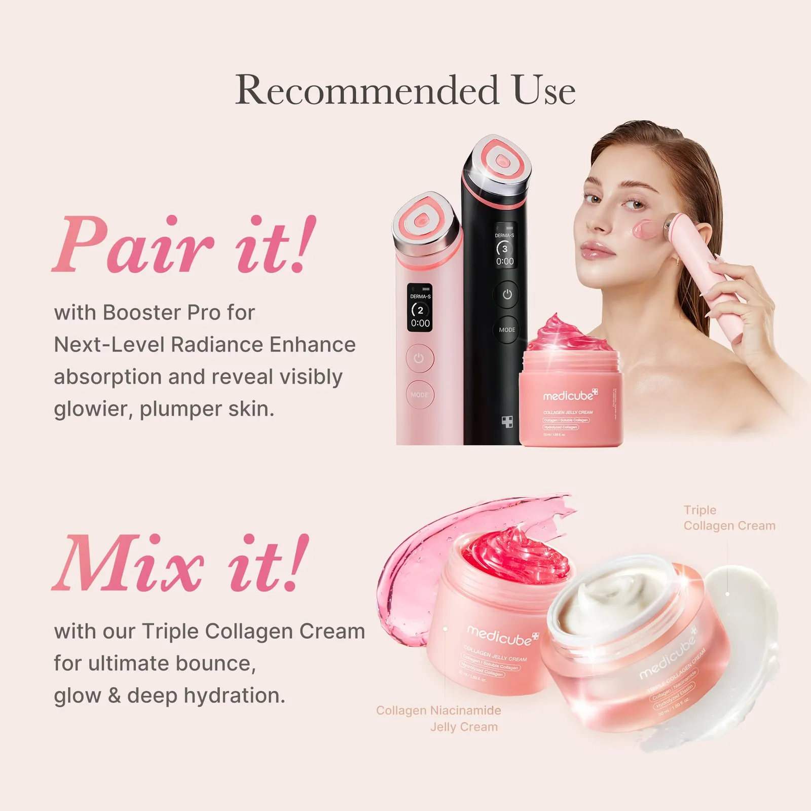Booster Pro & Collagen Cream