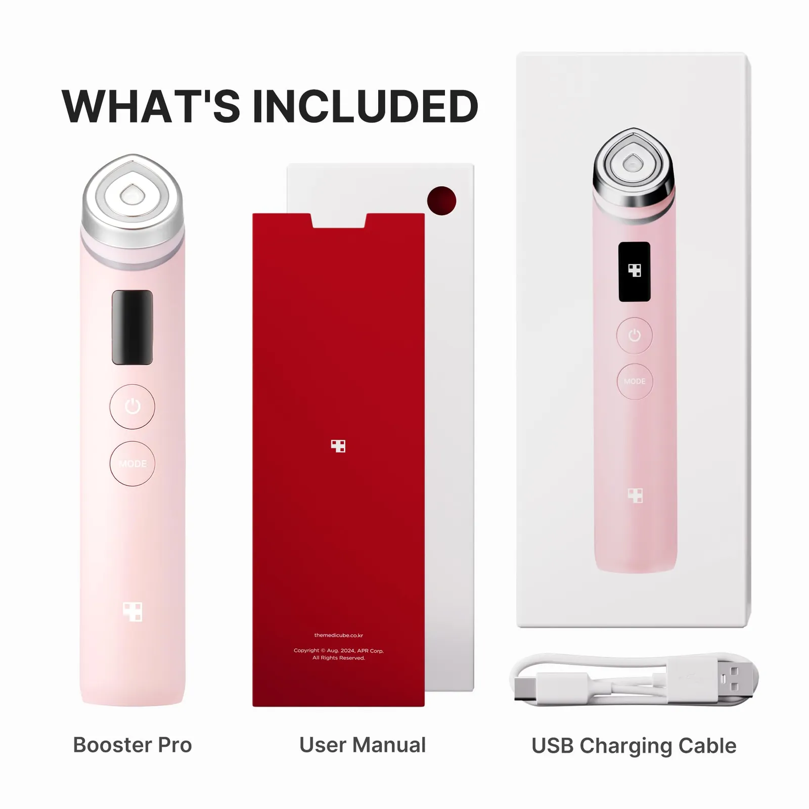 Booster Pro Pink Beauty Massager