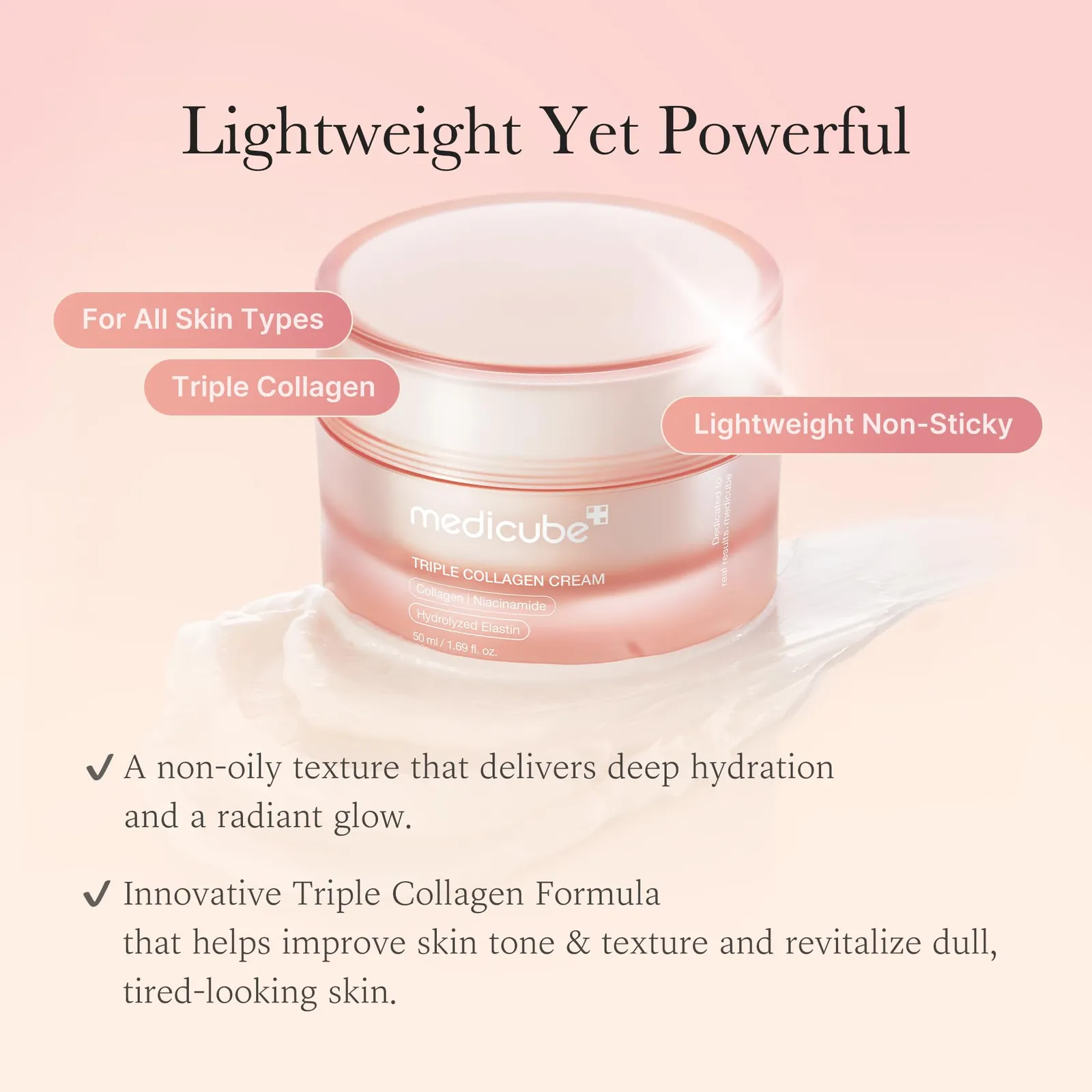 Booster Pro Pink & Collagen Cream