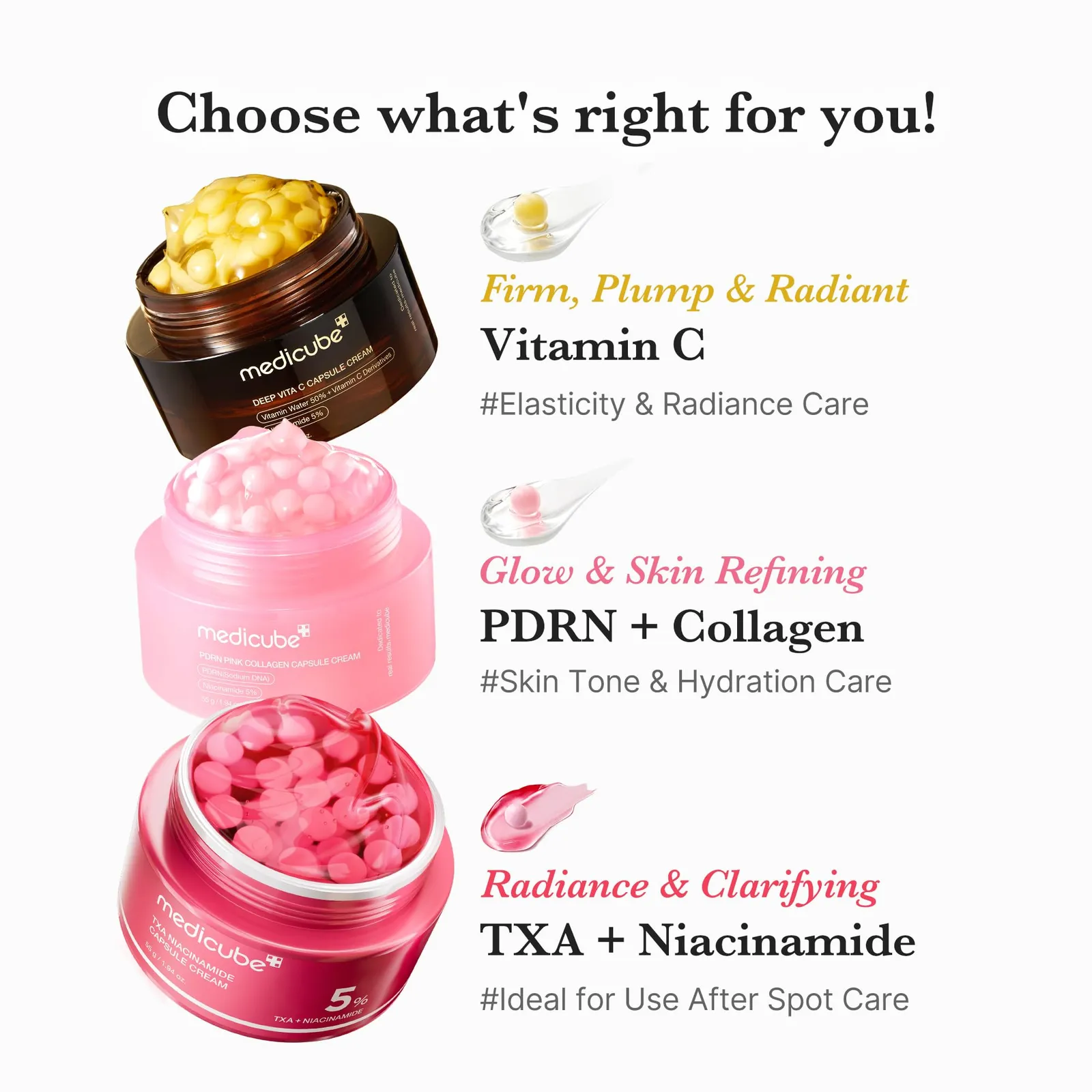 Capsule Cream Trio