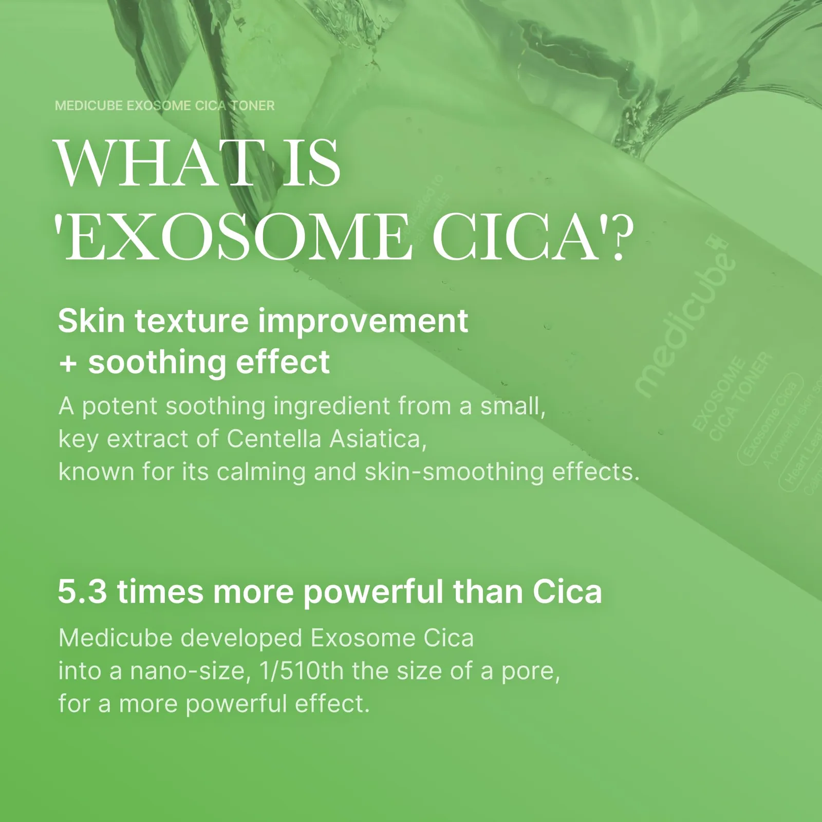 Exosome Cica Toner