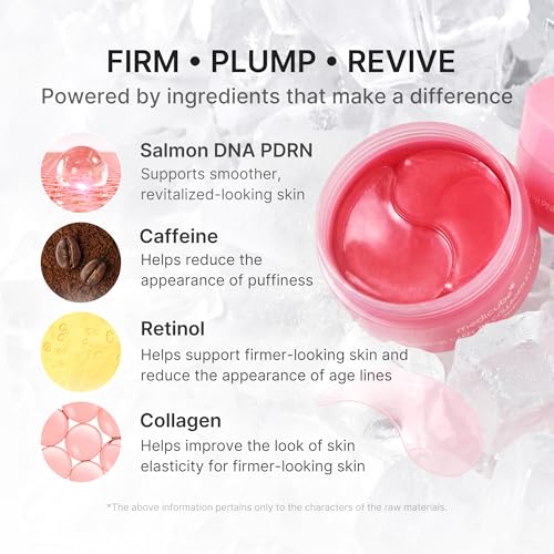 Eye Patch PDRN Caffeine Collagen - Firming Gel Patches