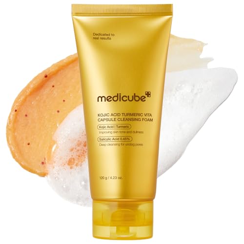 Facial Cleanser Turmeric Capsule Foam Cleanser