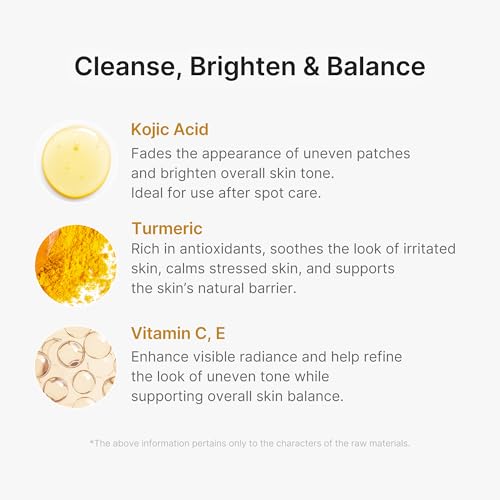 Facial Cleanser Turmeric Capsule Foam Cleanser