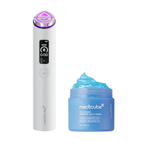 Firming Device Set: Booster Pro X2 White & Hyaluronic Jelly Cream