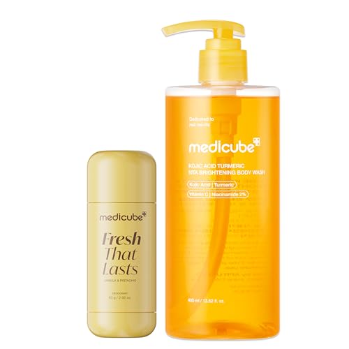 Fresh Body Care Duo - Kojic Acid Body Wash & Vanilla Deodorant