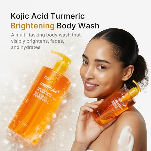 Fresh & Glow Body Duo: Kojic Acid Body Wash and Glow Vanilla Hair & Body Fragrance Mist |
