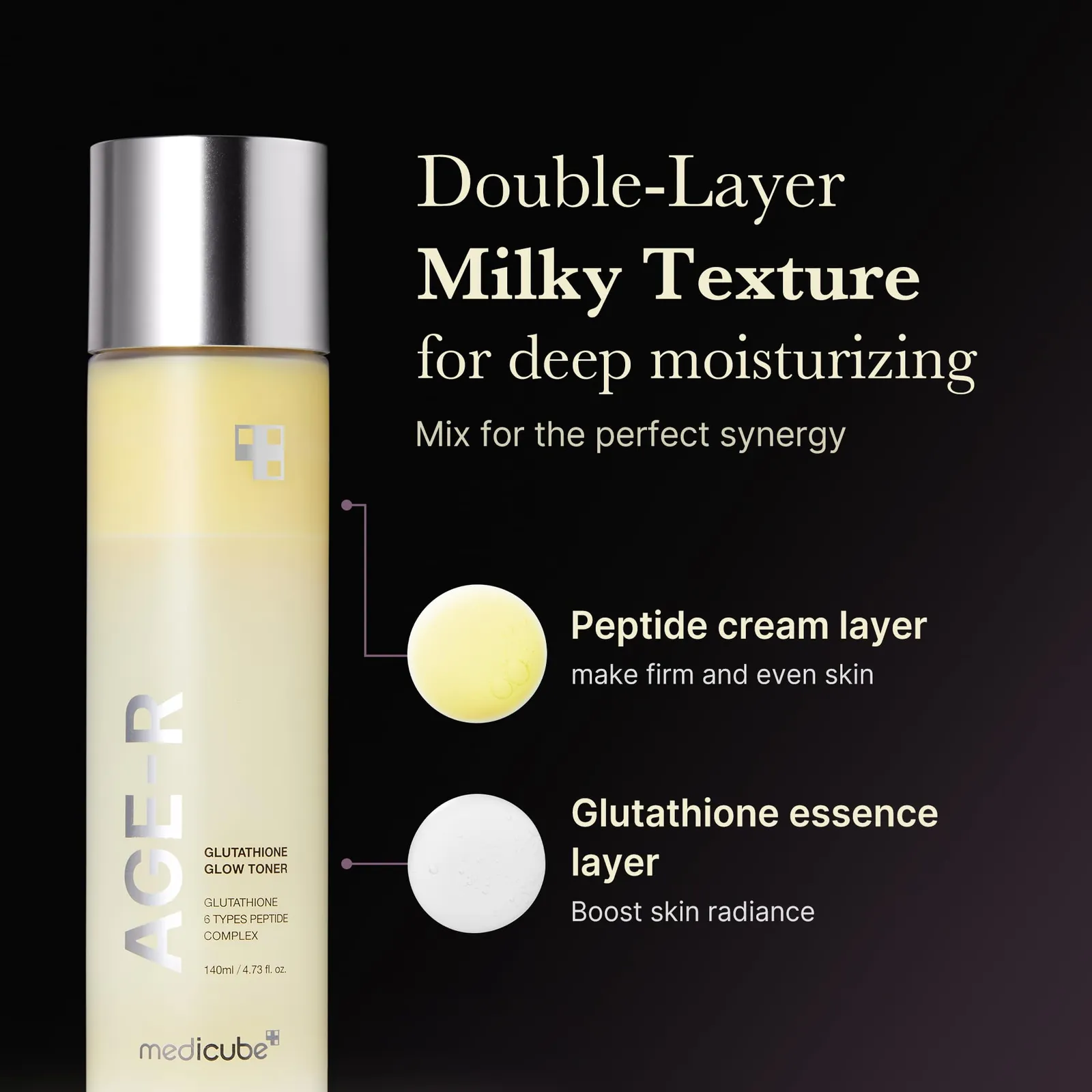Glutathione Glow Milky Toner