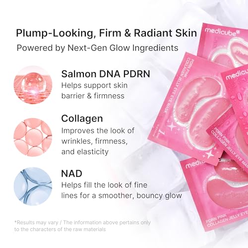 Jelly Eye Mask PDRN Pink Collagen - Hydrogel Eye Patches