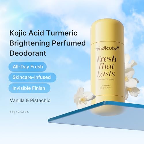 Kojic Acid & Turmeric Aluminum-Free Deodorant for Women & Men