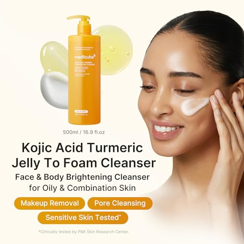 Kojic Acid Turmeric Jelly To Foam Cleanser