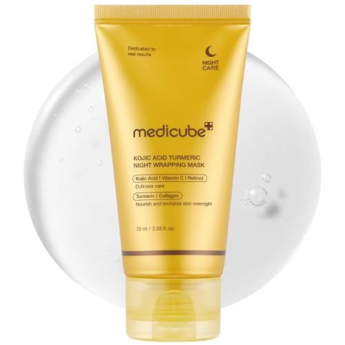 Kojic Acid Turmeric Overnight Wrapping Peel Off Mask – Brightens & Defends Against Skin St