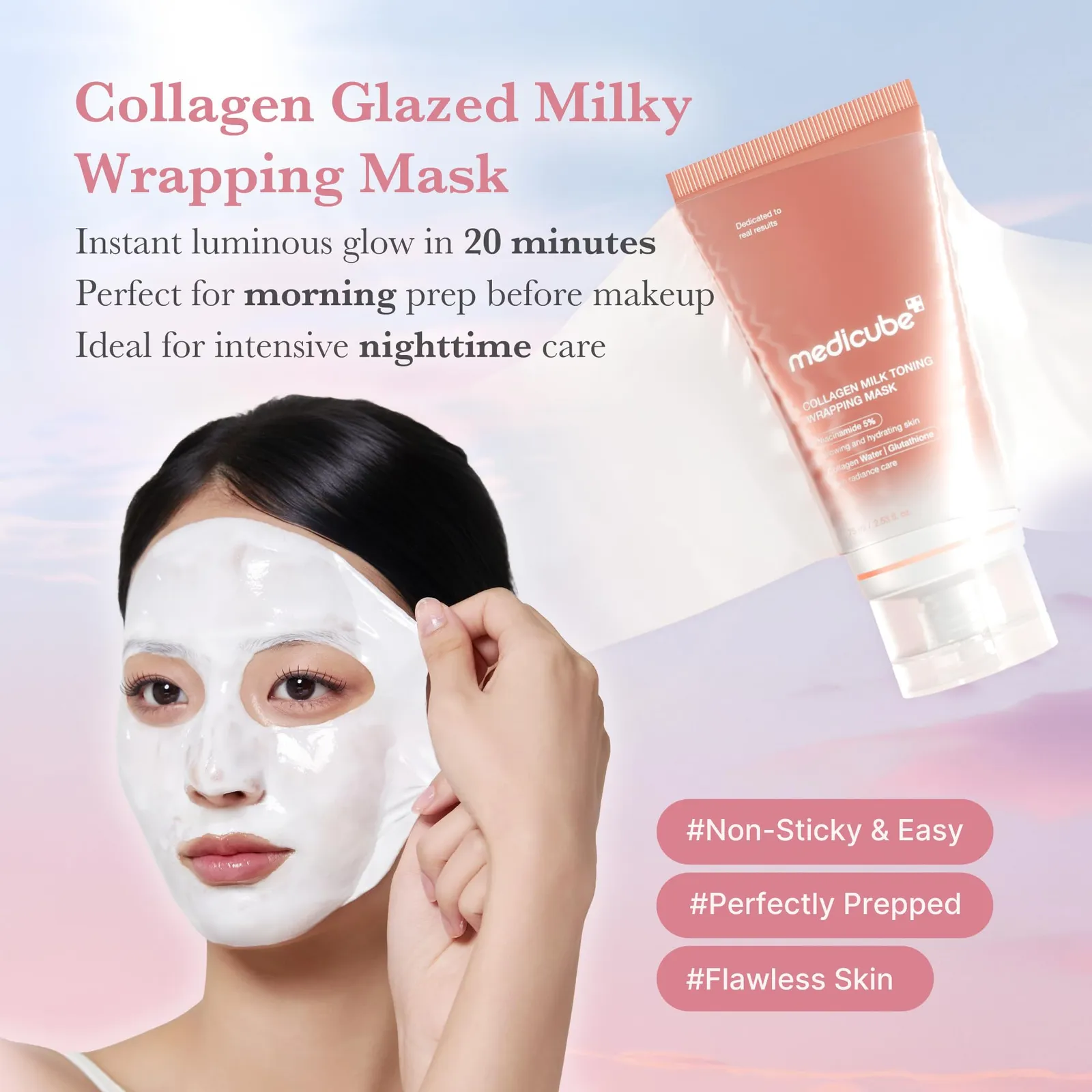 Milky Collagen Mask & Booster Serum