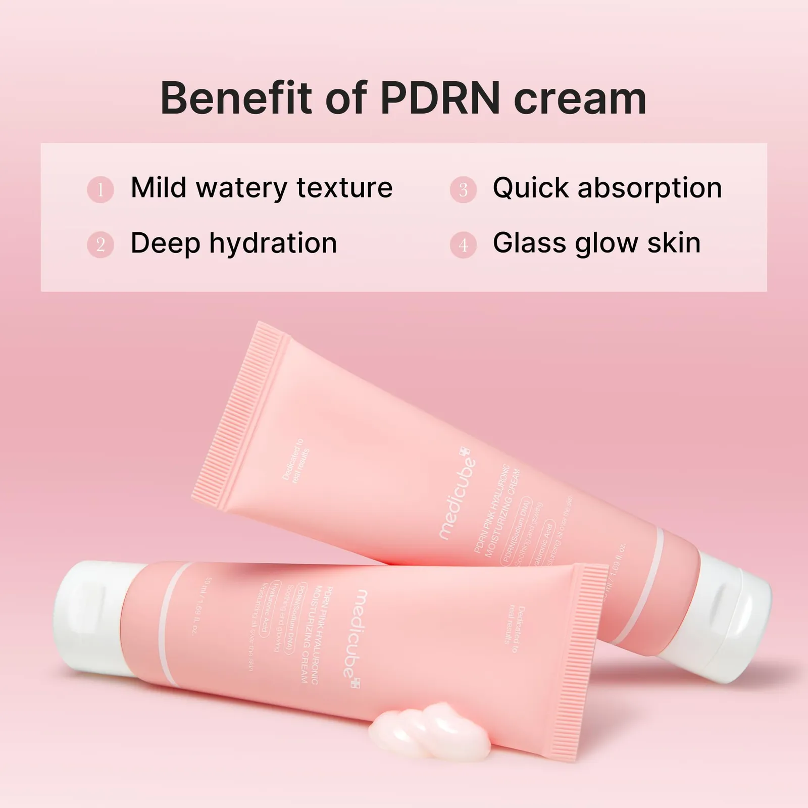 PDRN Pink Hyaluronic Moisturizing Cream
