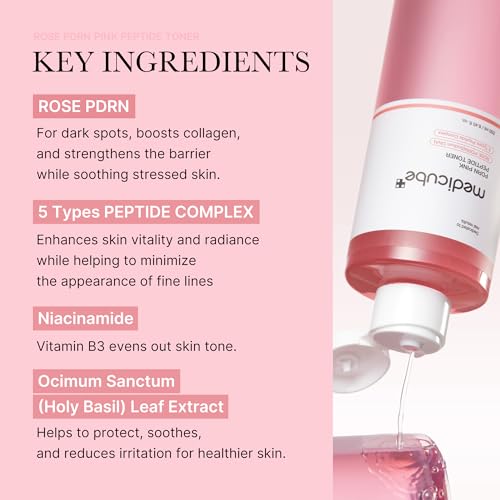 PDRN Toner Rose PDRN Peptide Toner