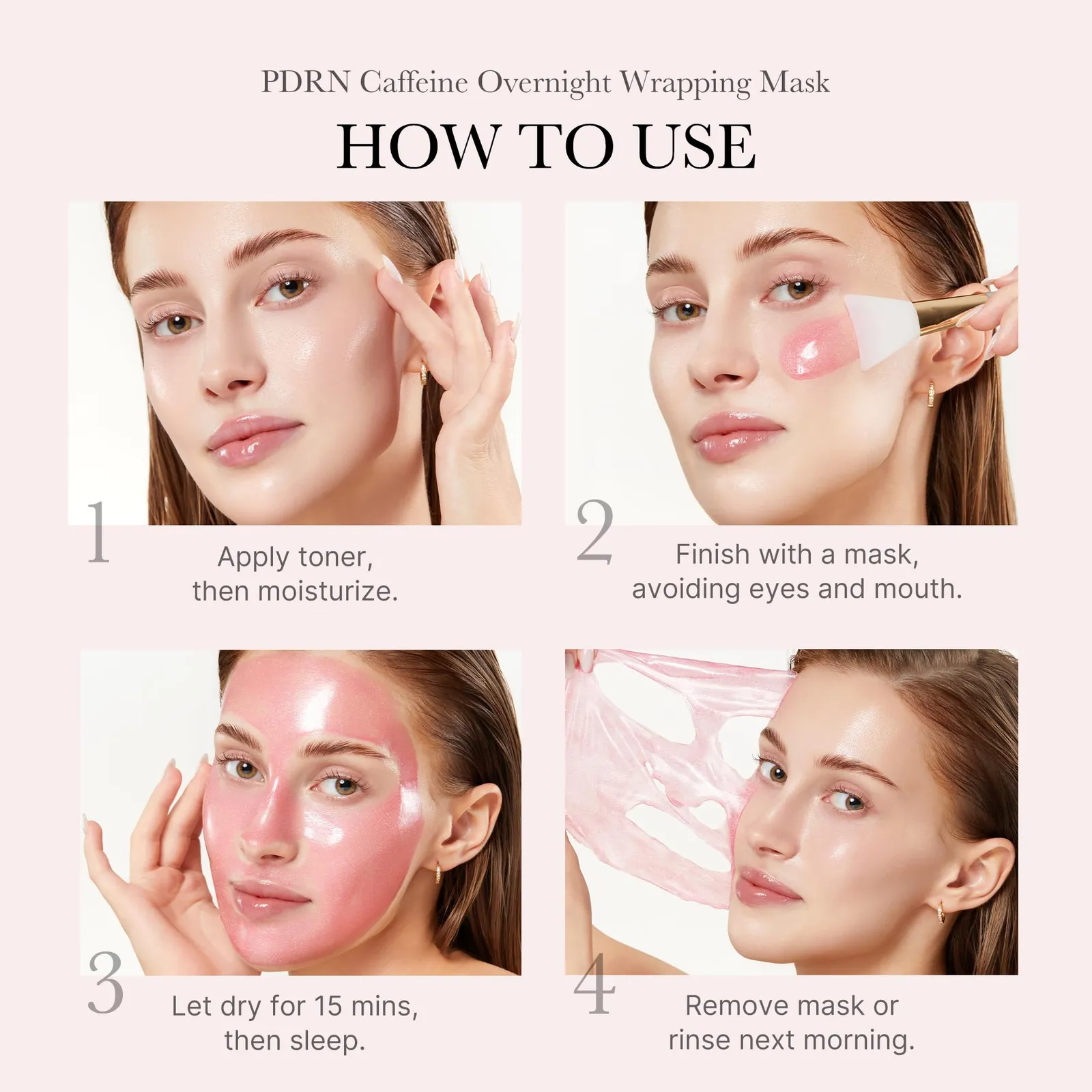 Pink Glow Wrapping Mask Duo