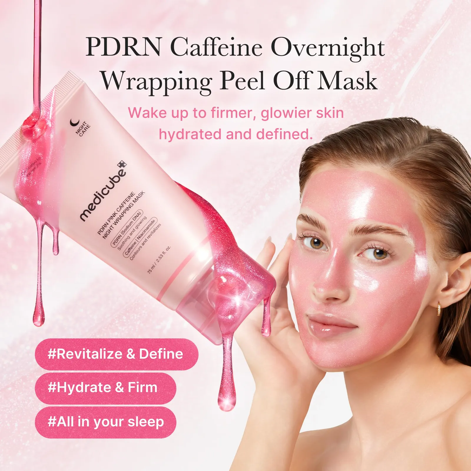 Pink Glow Wrapping Mask Duo
