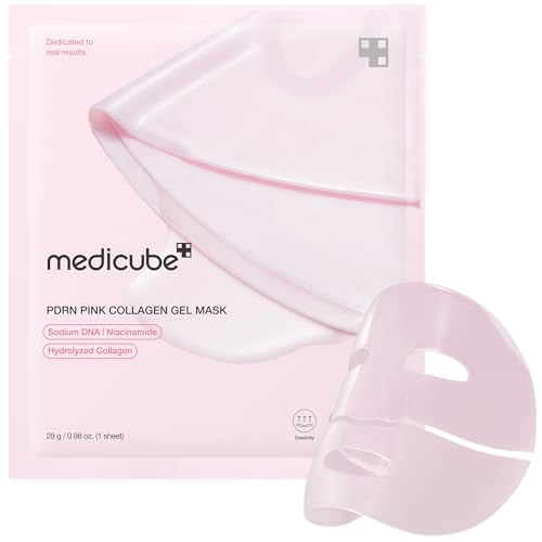 Salmon DNA PDRN pink collagen jelly gel mask | overnight face mask for glass glow skin- el