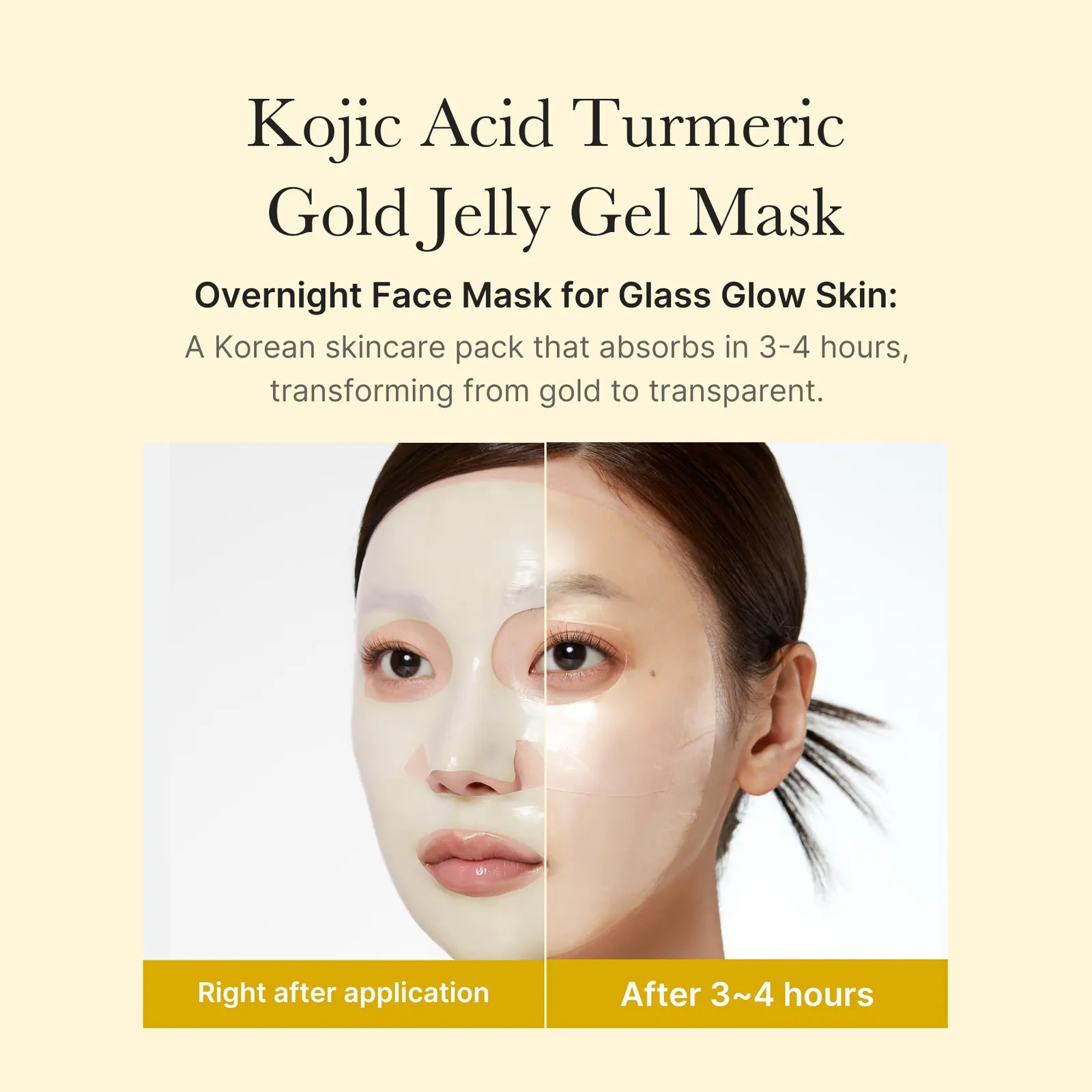 Salmon & Turmeric Jelly Mask Set