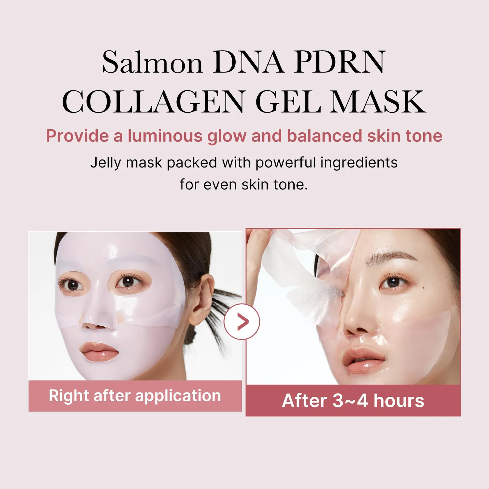 Salmon & Turmeric Jelly Mask Set