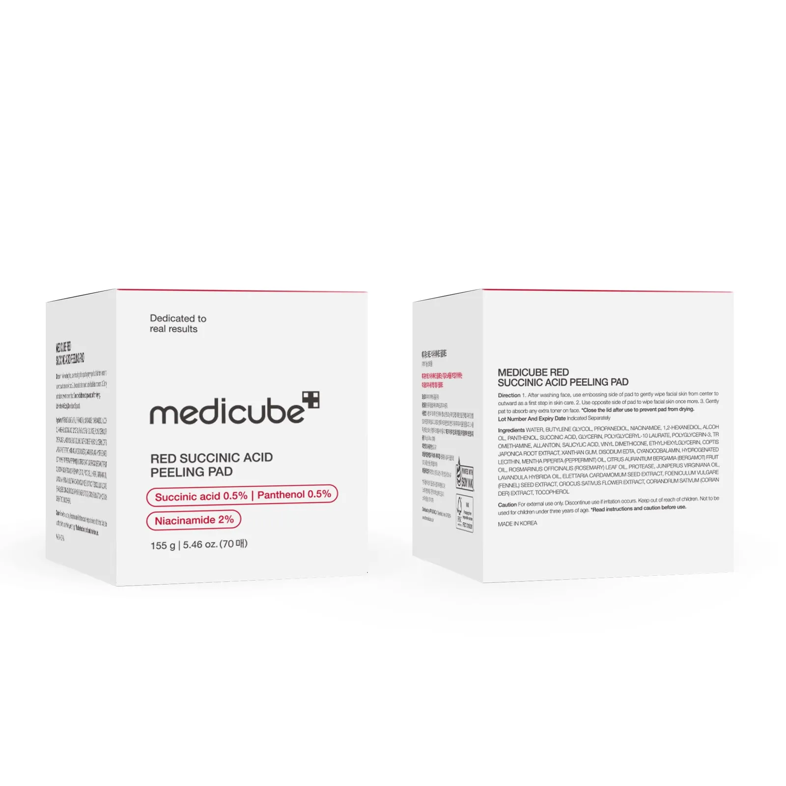 Succinic Acid Toner Pads