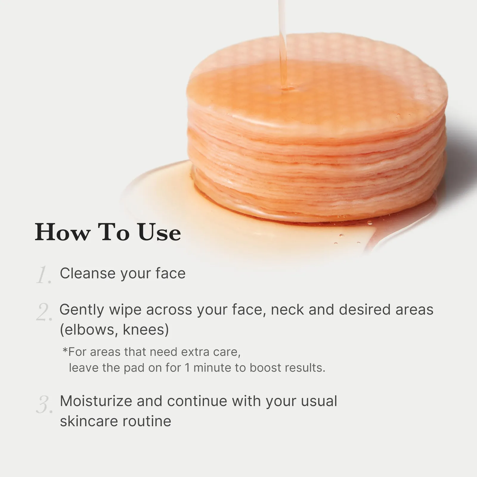 Succinic Acid Toner Pads