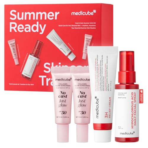 Summer-Ready Skincare Travel Kit for Quick Cooling & Soothing