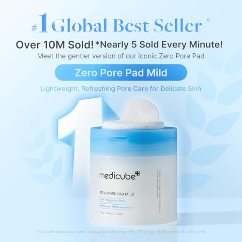 Toner Pads Zero Pore Pad Mild 2.0 for Gentle Exfoliating