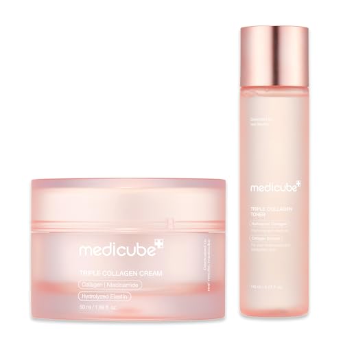 Triple Collagen Prep & Glow Duo - Triple Collagen Cream and Toner