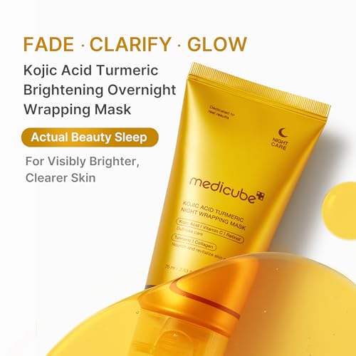 Wrapping Mask Kojic Acid Turmeric- Overnight Peel Off Facial Mask