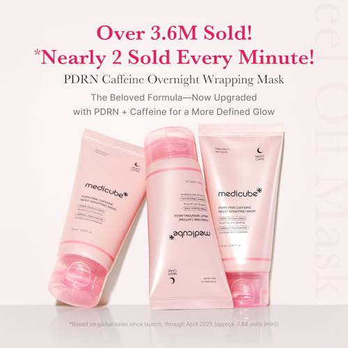 Wrapping Mask PDRN Caffeine - Overnight Peel Off Facial Mask