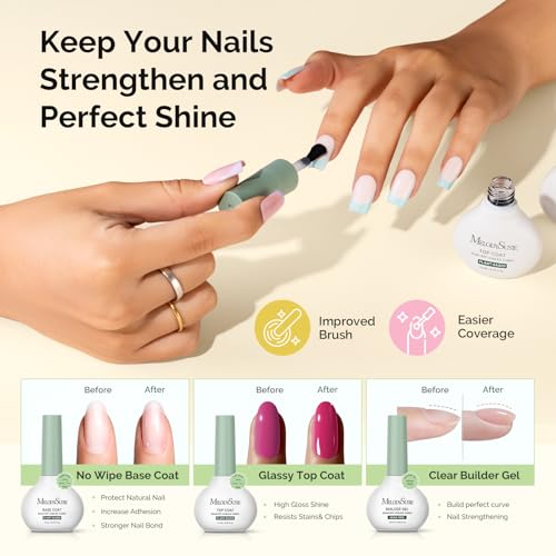Gel Nail Kit with Cordless UV Lamp