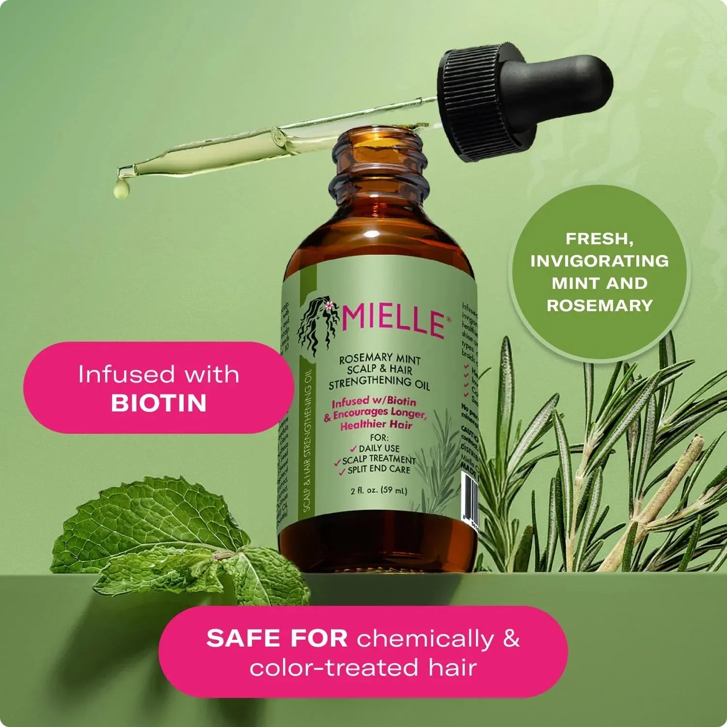 Rosemary & Mint Hair Oil