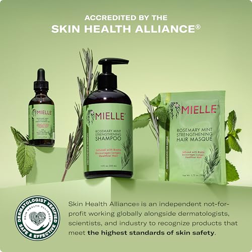Organics Rosemary Mint Strengthening Shampoo and Conditioner Infused with Biotin
