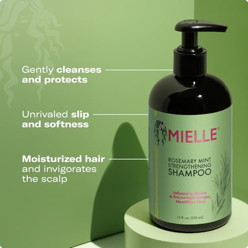 Organics Rosemary Mint Strengthening Shampoo and Conditioner Infused with Biotin