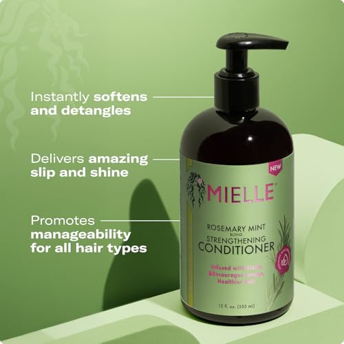 Organics Rosemary Mint Strengthening Shampoo and Conditioner Infused with Biotin