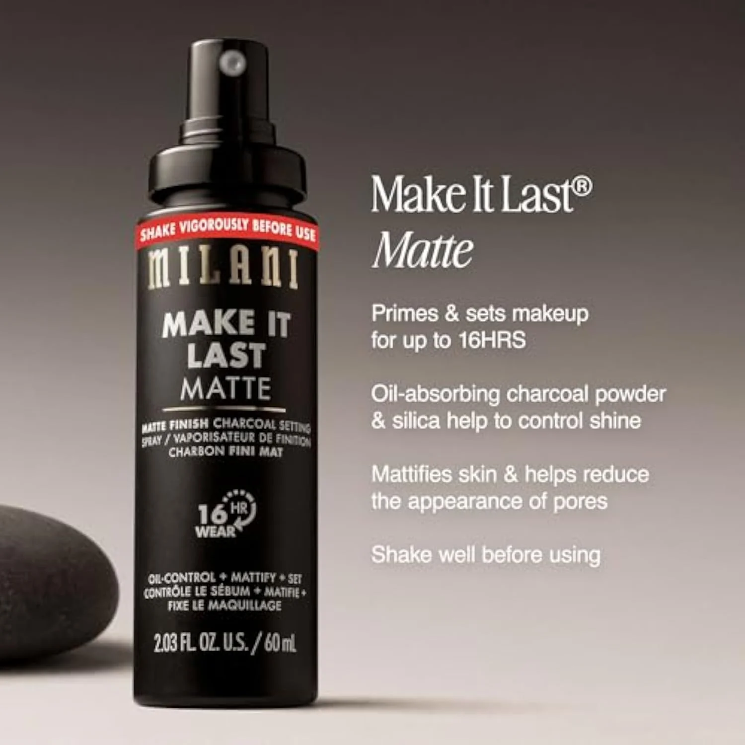 Make It Last Matte Setting Spray for Makeup - Oil Absorbing Spray
