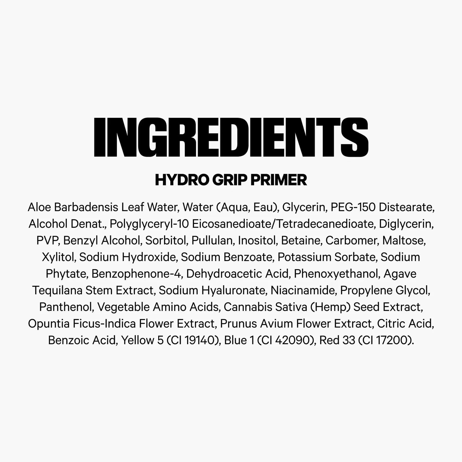 Hydro Grip Primer with Hyaluronic Acid + Niacinamide