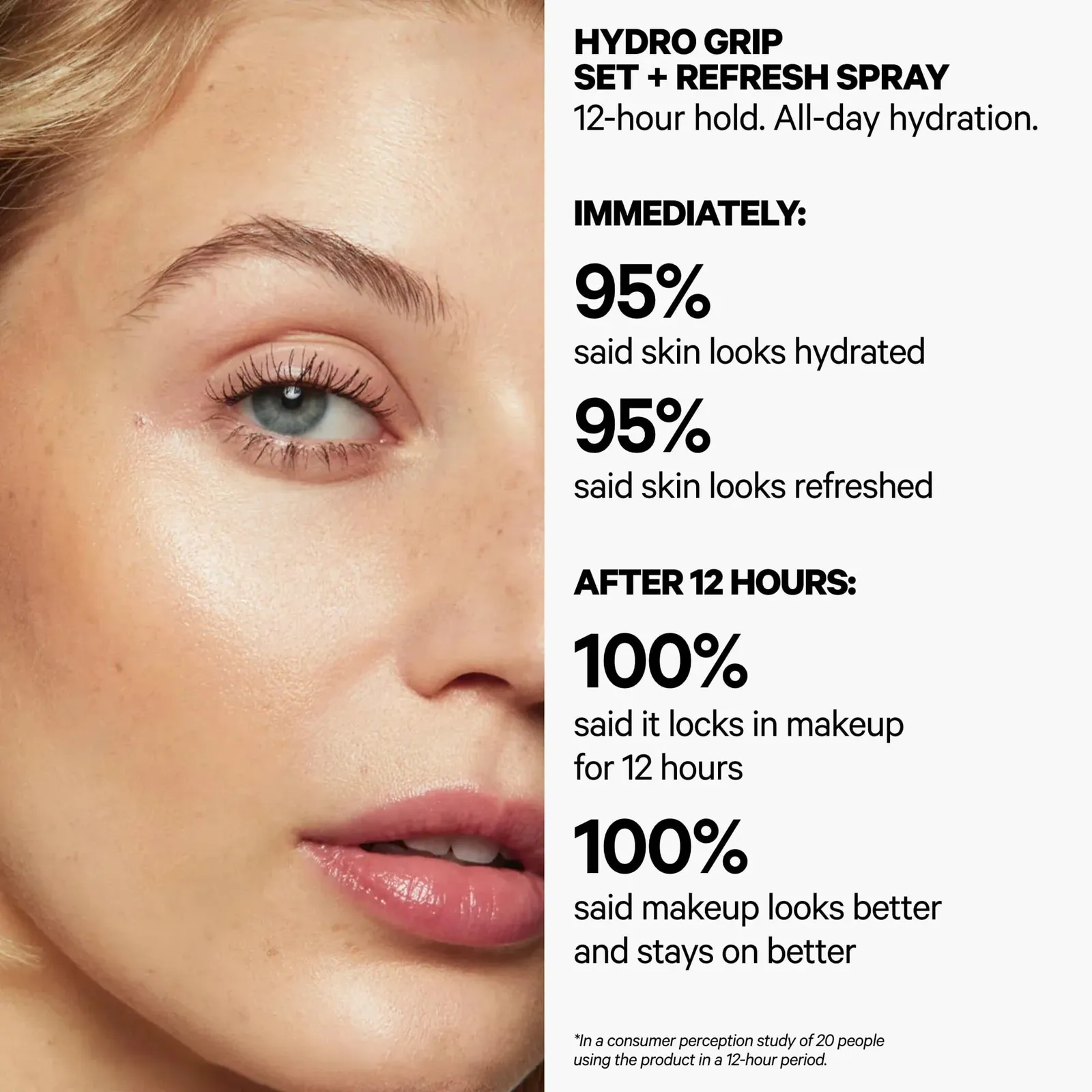 Hydro Grip Set + Refresh Spray with Hyaluronic Acid