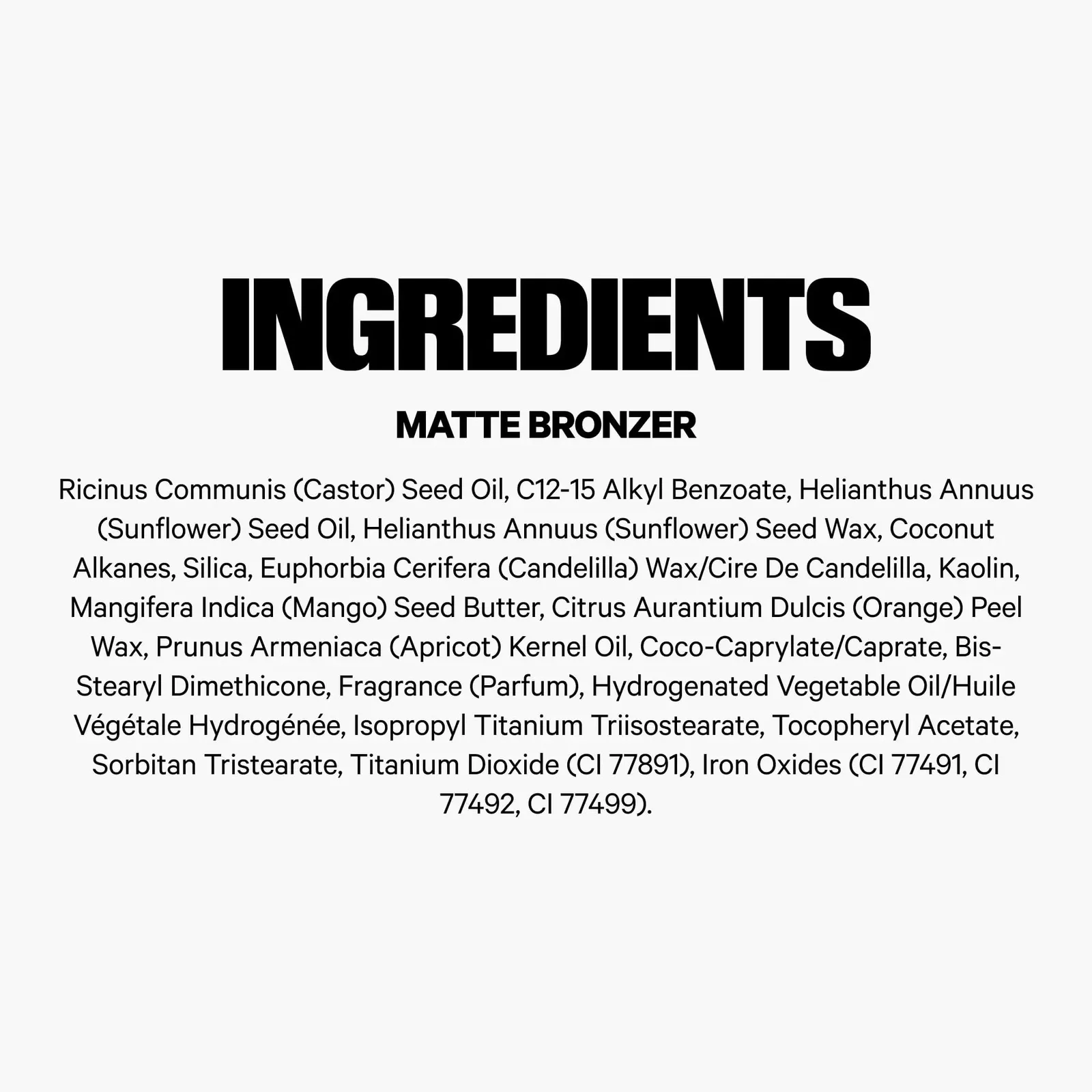 Matte Bronzer – Buildable Cream Bronzer Stick with Mango Butter