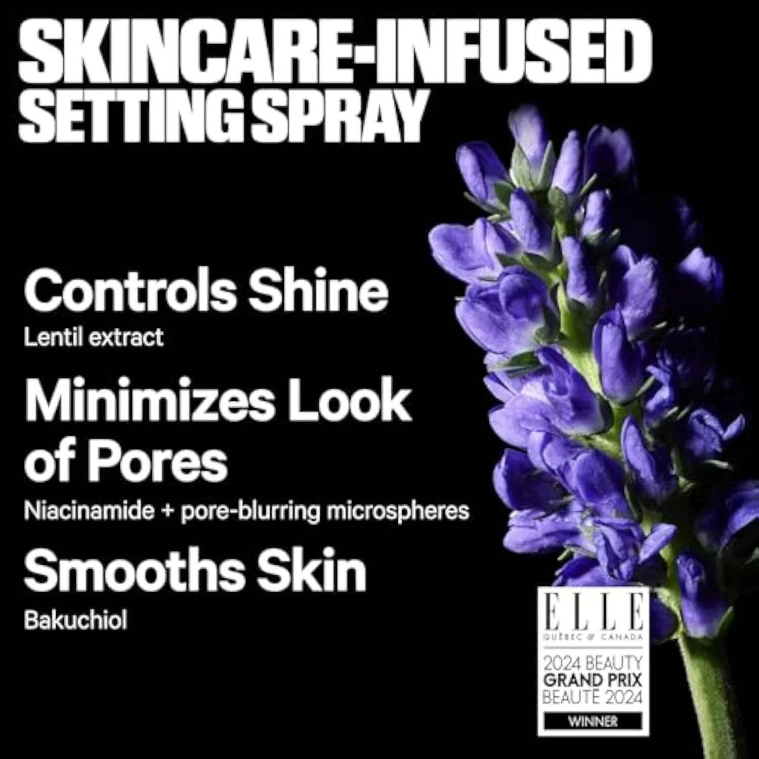 Pore Eclipse Matte Setting Spray – Blurs Pores, Controls Shine + Sets Makeup for Up to 16 Hours – Long-Lasting, Oil + Alcohol-Free Facial Mist for a Soft, Matte Finish