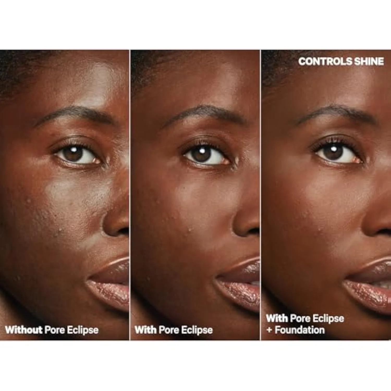 Pore Eclipse Mattifying Primer – Blurs Pores, Controls Shine + Holds Makeup for Up to 12 Hours – Creates a Smooth, Even Base for a Soft, Long-Lasting Matte Finish – 0.6