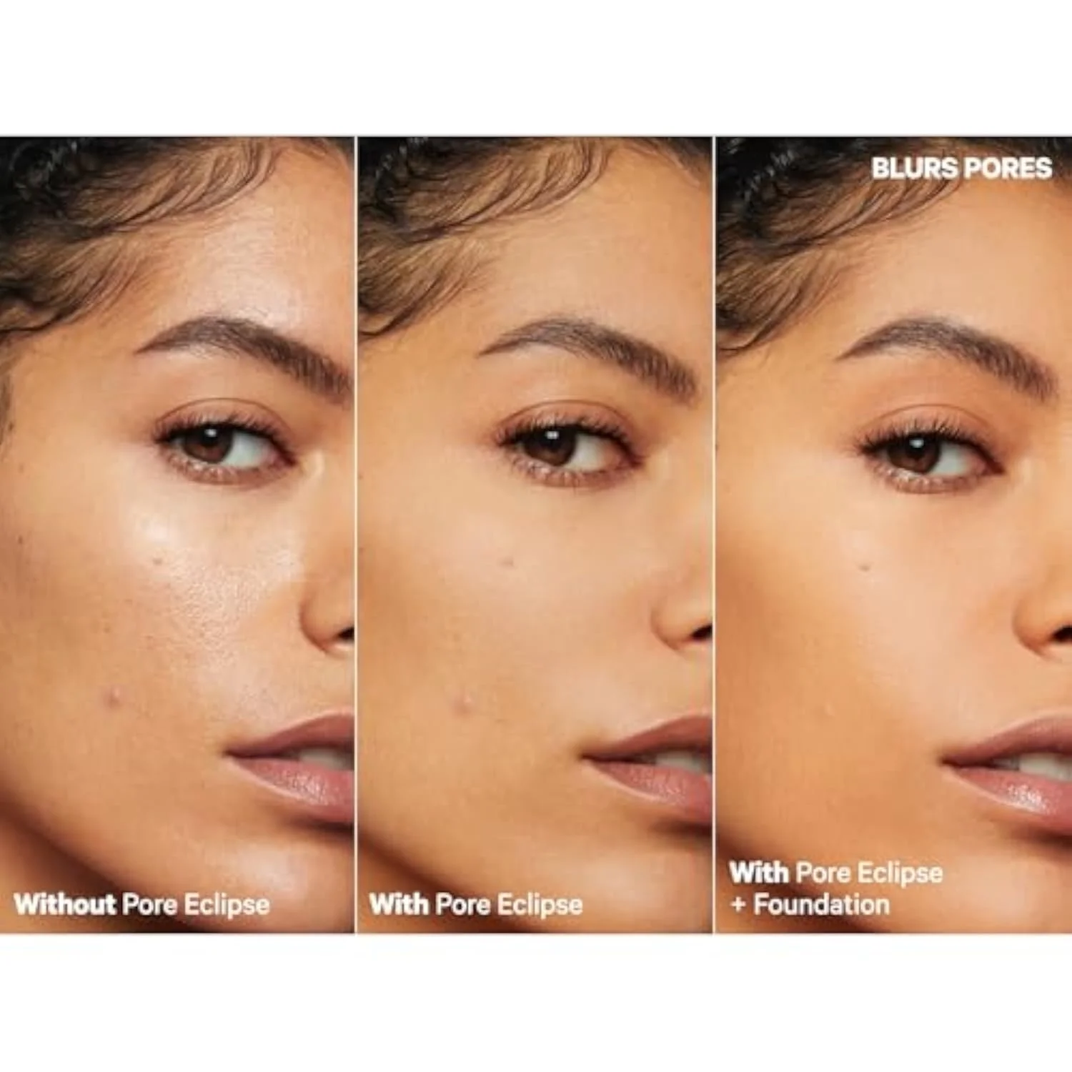 Pore Eclipse Mattifying Primer – Blurs Pores, Controls Shine + Holds Makeup for Up to 12 Hours – Creates a Smooth, Even Base for a Soft, Long-Lasting Matte Finish – 0.6