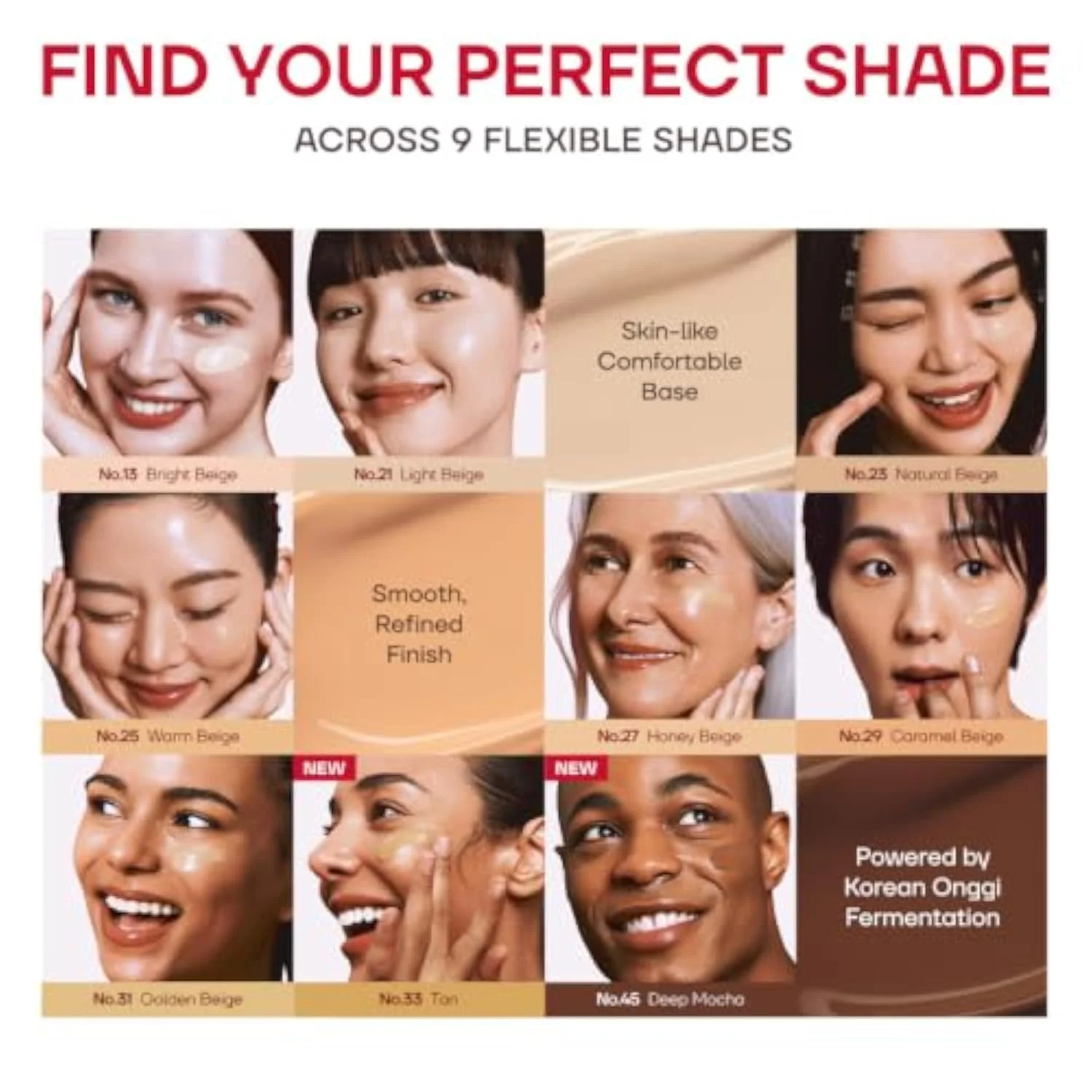 M Perfect Cover BB Cream No.21 Light Beige SPF 42 PA+++ 1.69 oz