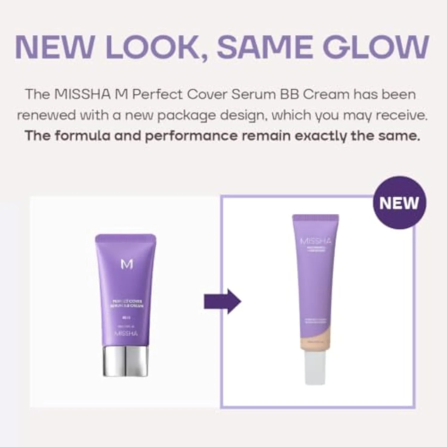 M Perfect Cover Serum BB Cream No.23 Natural Beige 1.18 oz