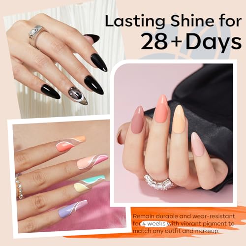 Gel Nail Polish Set 28 Colors