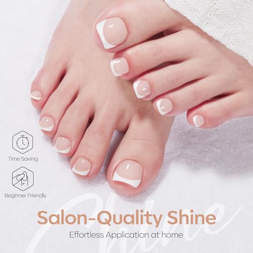 Modelones Press on Toenails Short