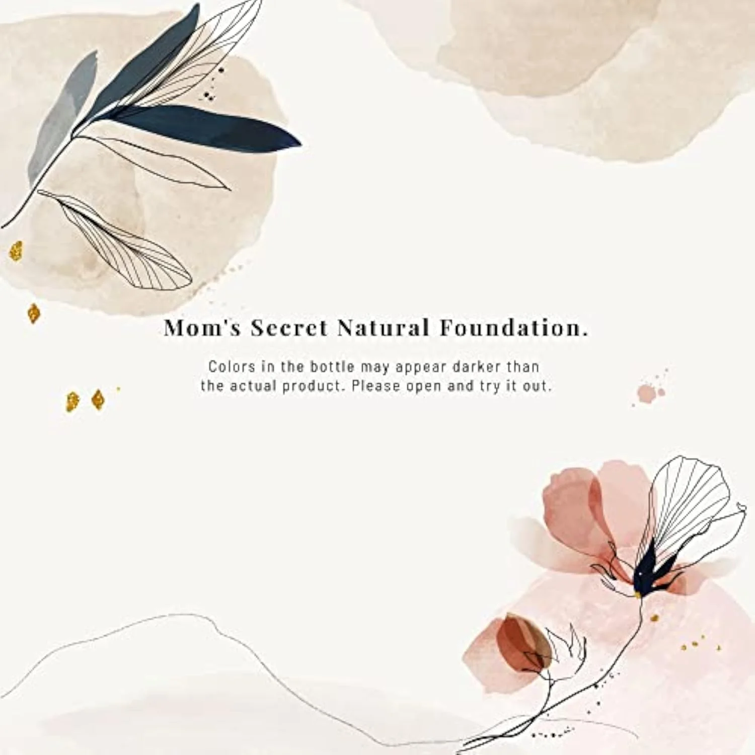 100% Natural Foundation, Organic, Vegan, Aloe Based, Natural Sun Protection, Gluten Free, Cruelty Free, Made in the USA, 1FL Oz. (Nude)
