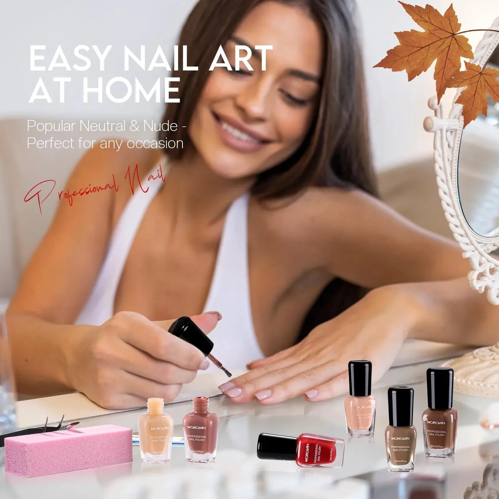Nail Polish Set: Winter Nude Dark Chocolate