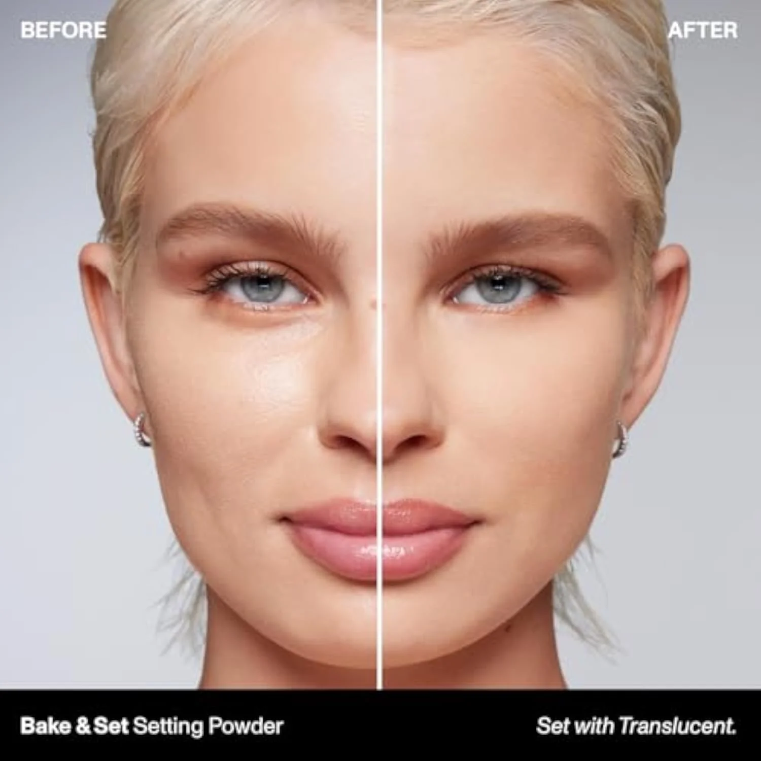 Morphe Mini Bake & Set Translucent Setting Powder - Lightweight, Talc-Free Finishing Powder for Face Makeup with a Soft, Natural Finish - Minimizes Shine for Up to 24HR - Transluce